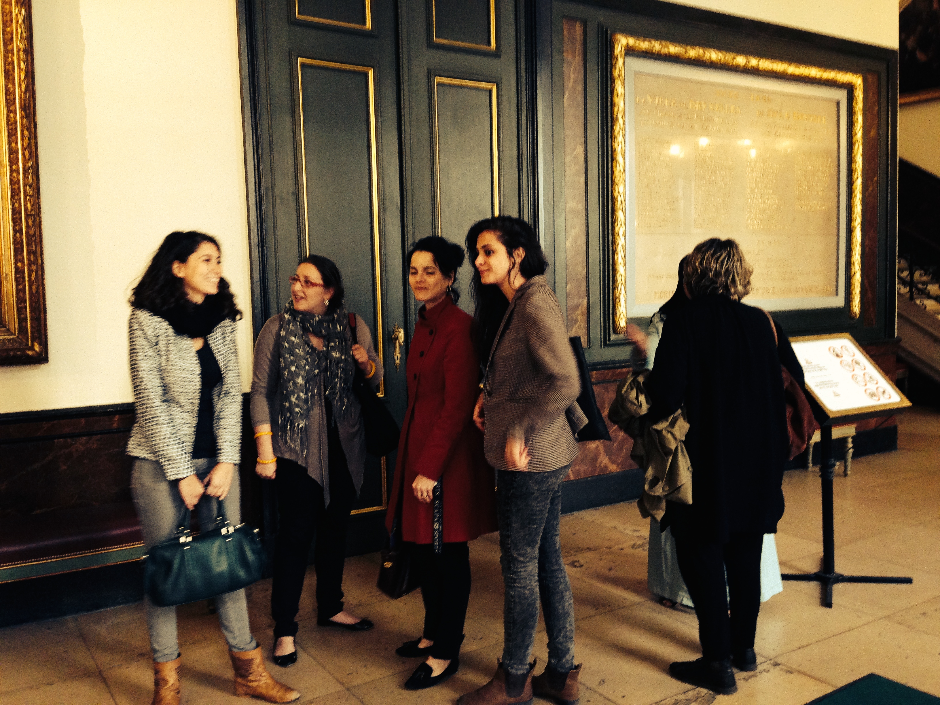 Accueil chez le Bourgmestre