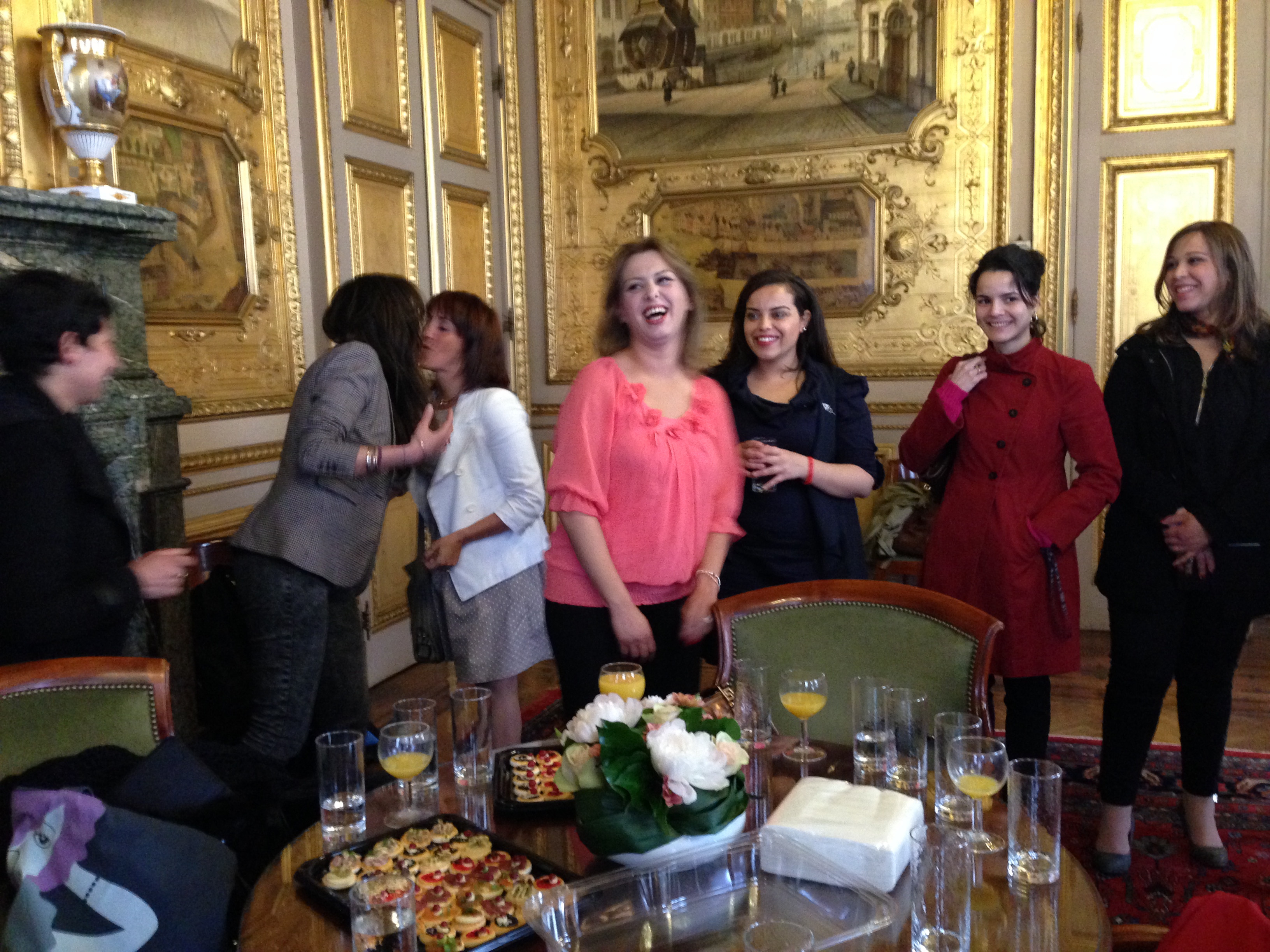 Accueil chez le Bourgmestre