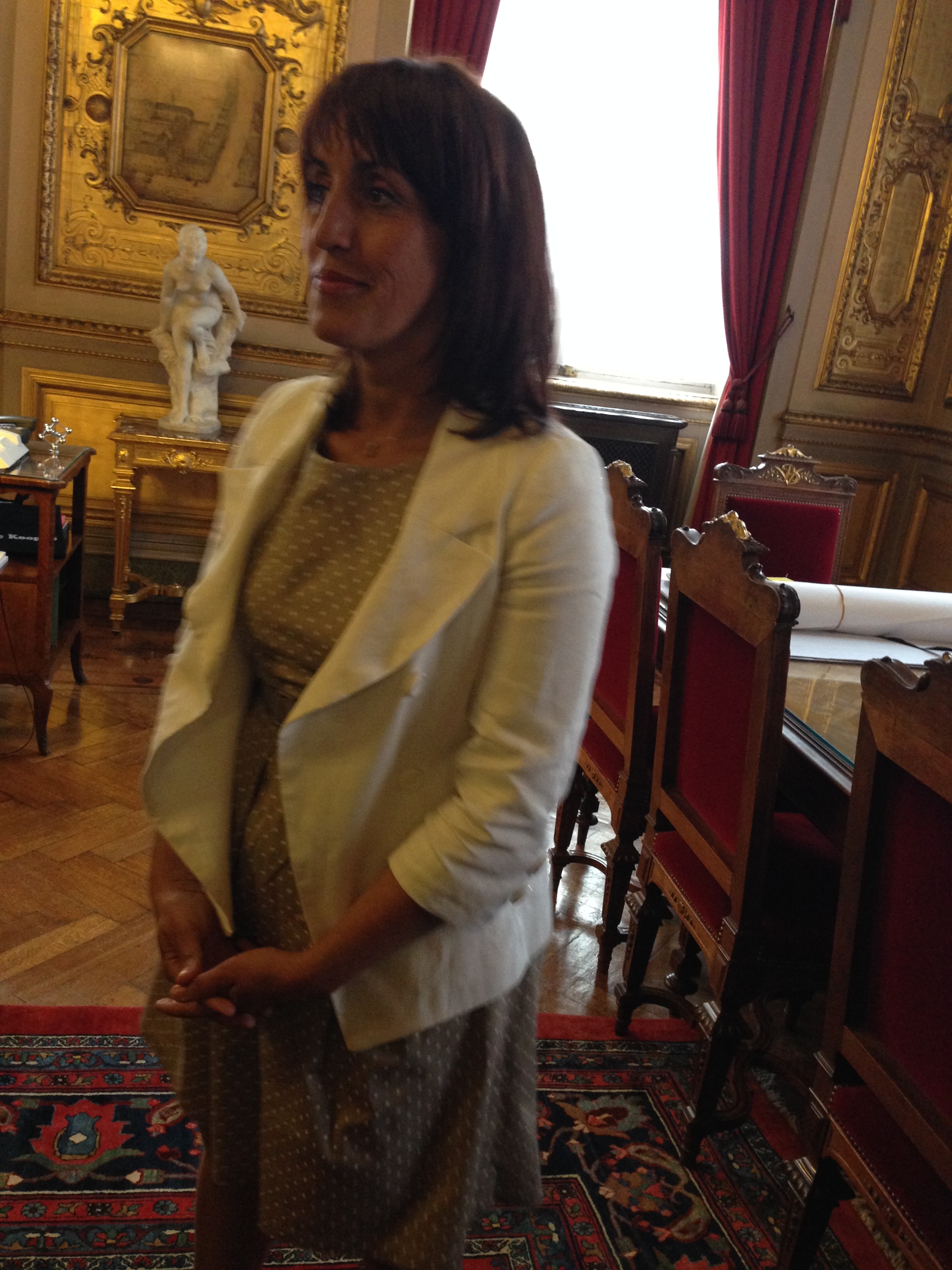 Accueil chez le Bourgmestre